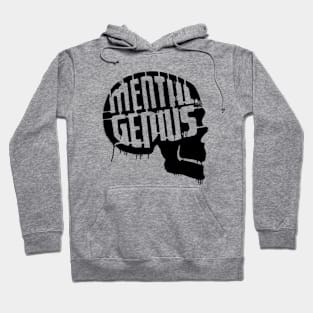 MENTAL GENIUS - Collector black edition Hoodie